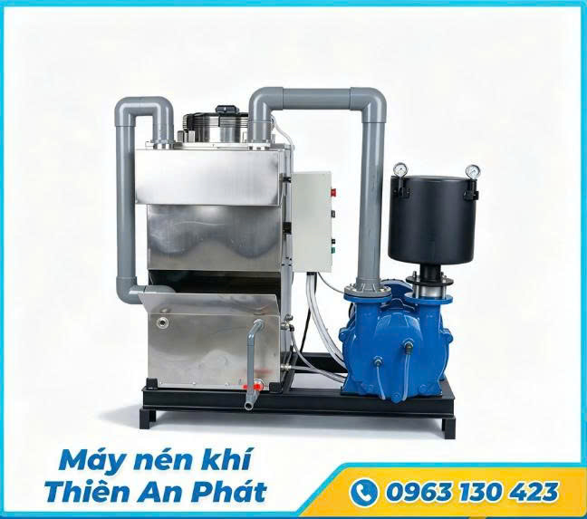 Bộ máy bơm chân không vòng nước